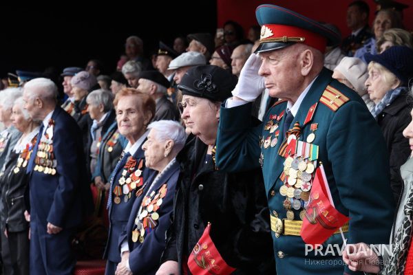 Опубликовано видео парада Победы в Нижнем Новгороде