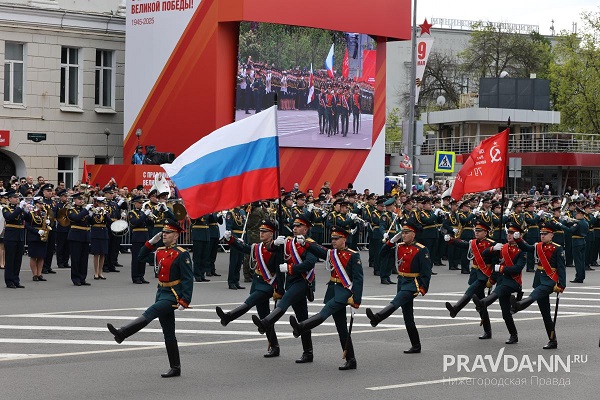 Парад, посвященный 80-летию Победы, прошёл в Нижнем Новгороде