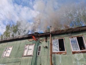 Пожарные ликвидировали возгорание в кафе на улице Маршала Жукова