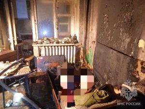 Пенсионер погиб при пожаре в квартире из-за неисправной электрики в Кстове