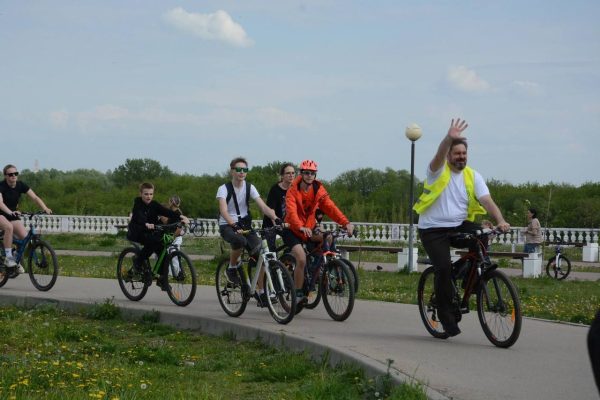 В Дзержинске прошел велопробег