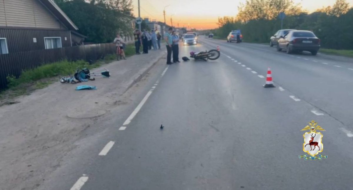 Подросток на питбайке сбил малыша в Урене