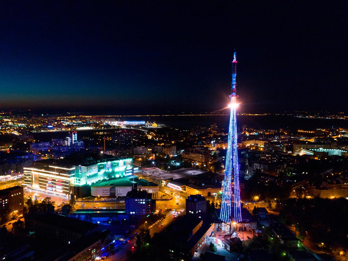 Нижегородская телебашня засияет в честь визита делегации из Китая