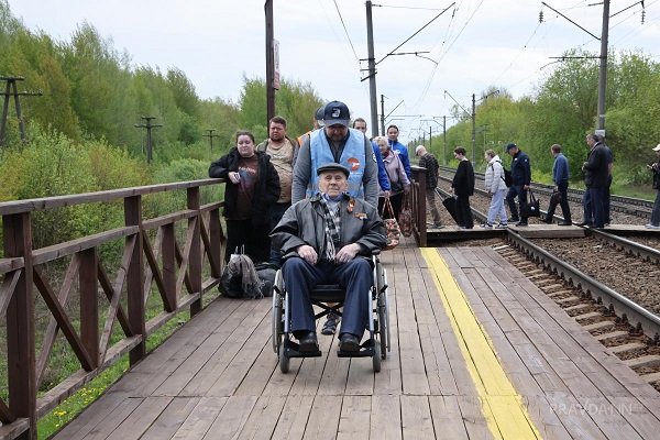 103-летний ветеран Николай Шишкин отправился в Москву на день Победы
