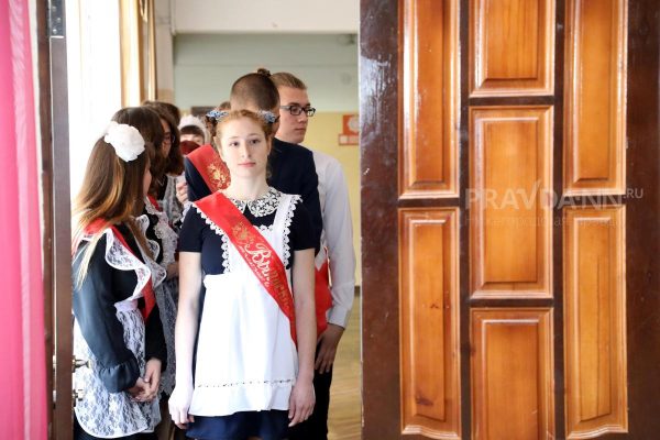 Последние звонки прозвучали почти для 47 тысяч нижегородских школьников