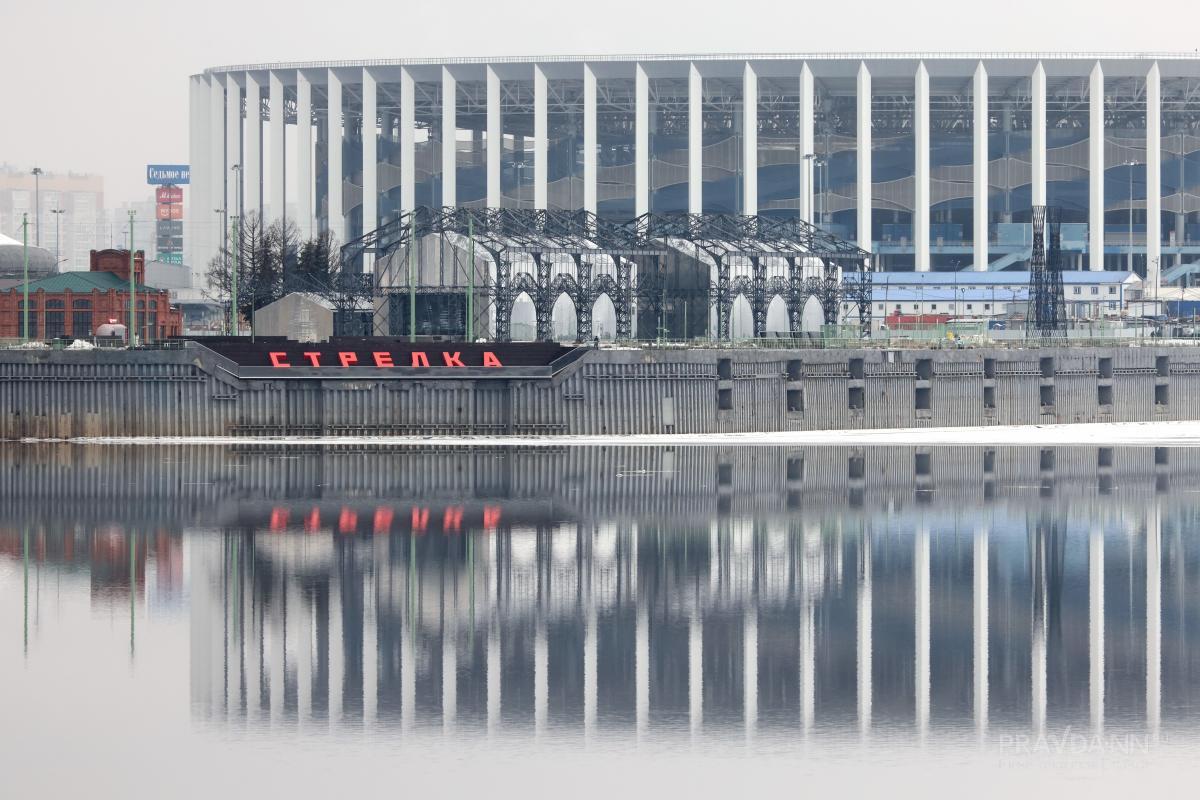 В Нижнем Новгороде ищут подрядчика для обновления подсветки стадиона