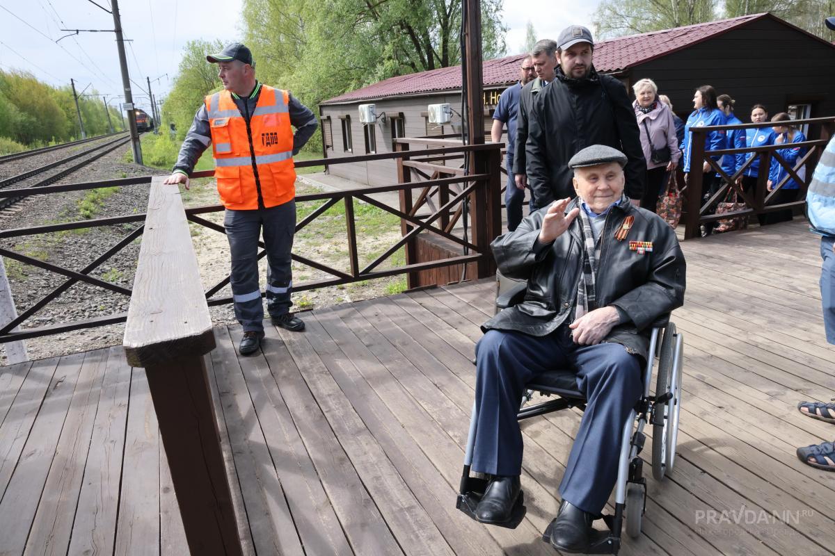 103-летний нижегородский ветеран Николай Шишкин отправился в Москву на 9 мая