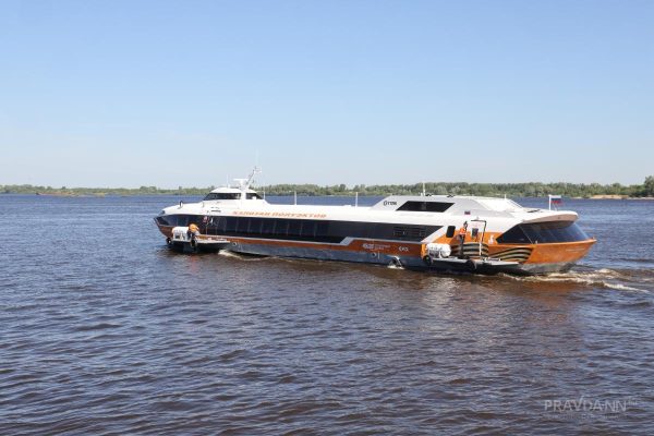 Первый в этом году «Метеор120‑Р» отправился из Нижнего Новгорода в Ярославль