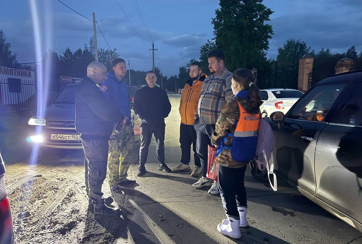 Нижегородские поисковики получили благодарность от спасённой семьи