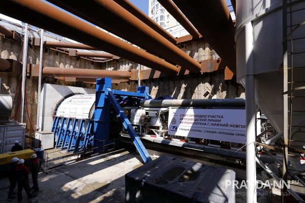 Щит «Владимир» пустили по второму тоннелю метро от Сенной к площади Свободы: смотрим фото