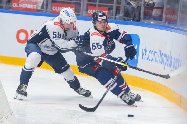 В полуфинальной серии ВХЛ «Динамо СПб» – «Торпедо-Горький» счёт стал 2:2