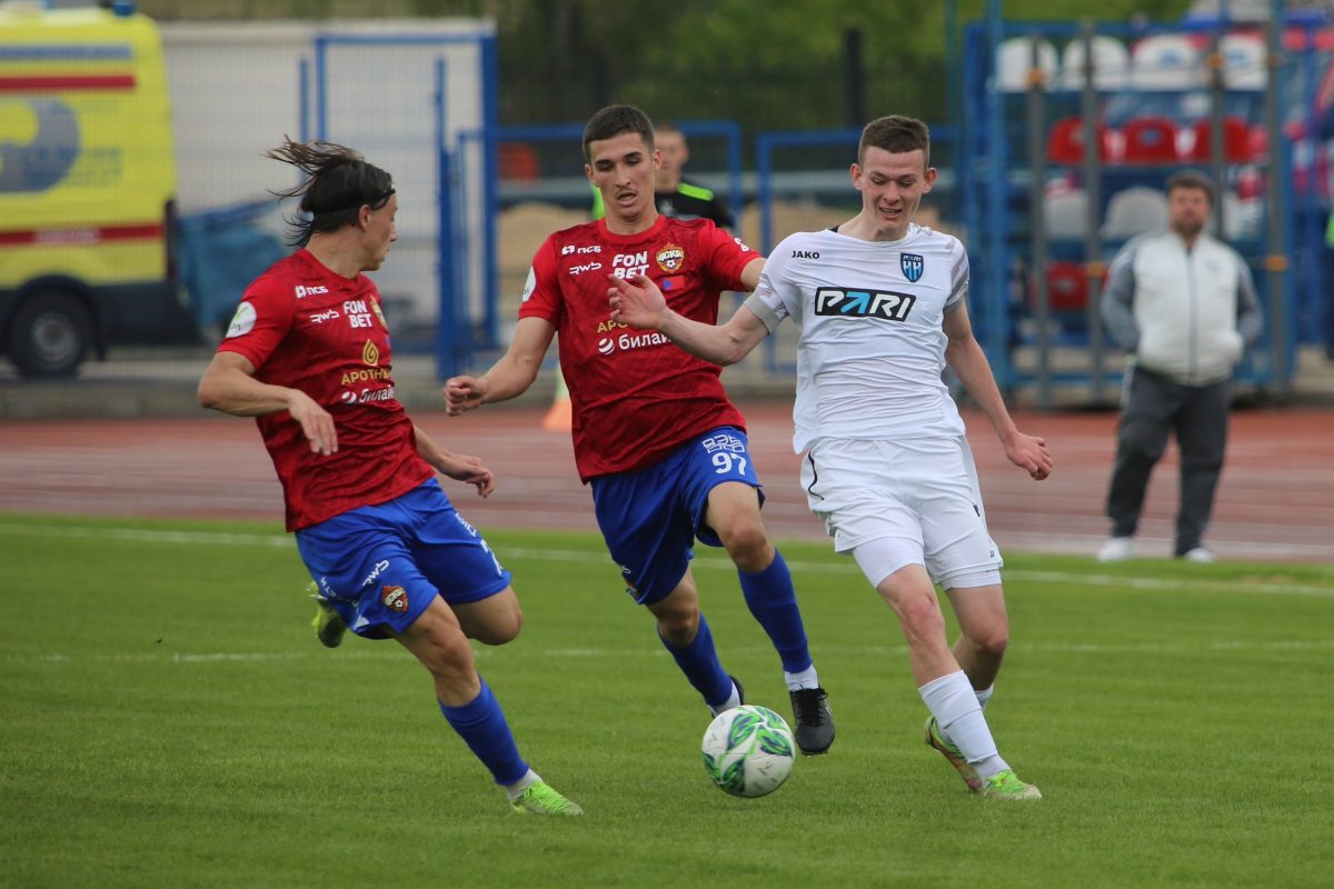 Молодёжка ФК «Пари НН» не удержала победу в матче с ЦСКА‑М