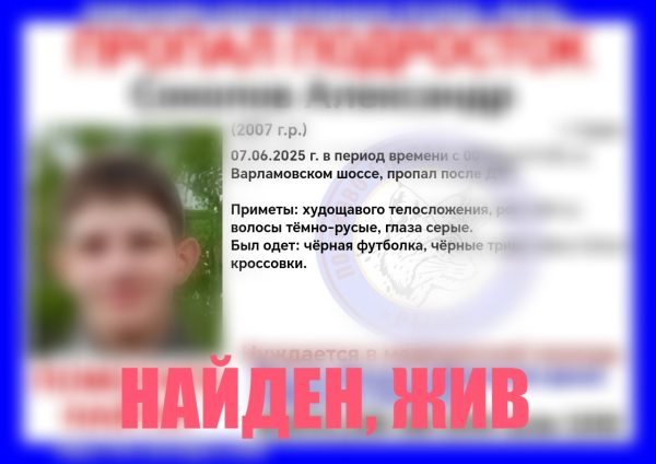 Пропавший после ДТП 17-летний подросток найден в Сарове