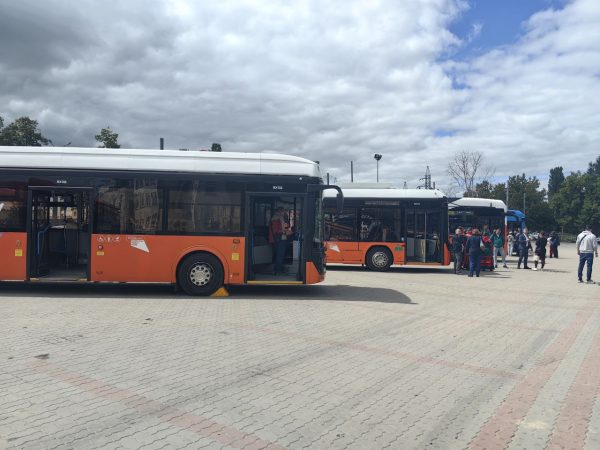 Выставка и парад троллейбусов состоялись в Нижнем Новгороде
