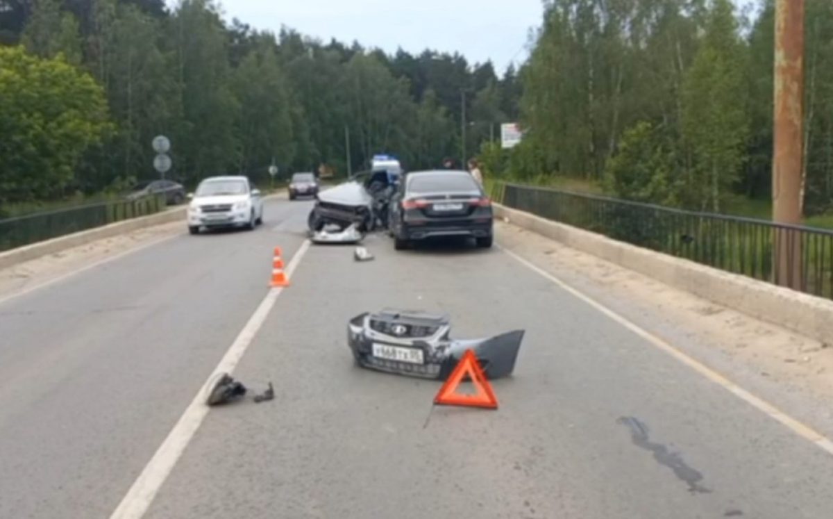 26-летний водитель погиб после столкновения на «встречке» в Выксе