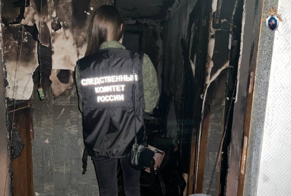 Мужчина умер в пожаре на улице Бонч-Бруевича в Нижнем Новгороде