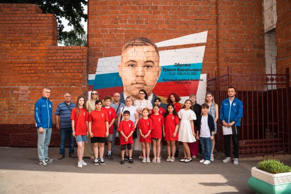 Граффити в честь участника СВО Павла Обрежи открыли в Нижнем Новгороде