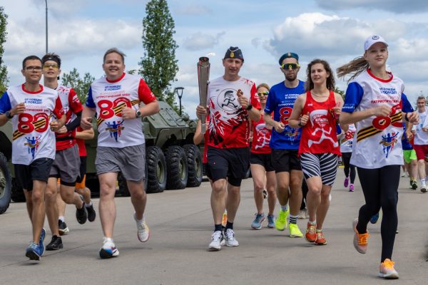 Нижний Новгород принял первый Всероссийский забег «От Победы к Победе!»