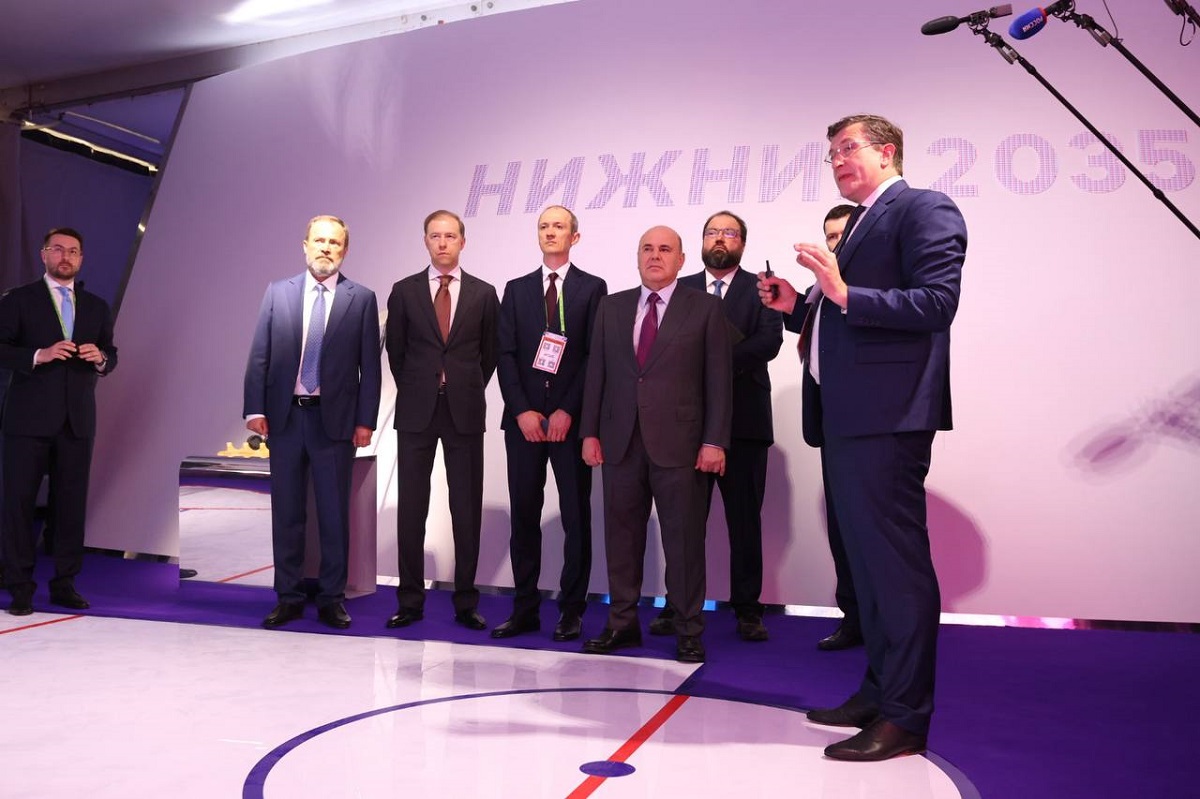 Михаилу Мишустину представили проекты развития Нижегородской области