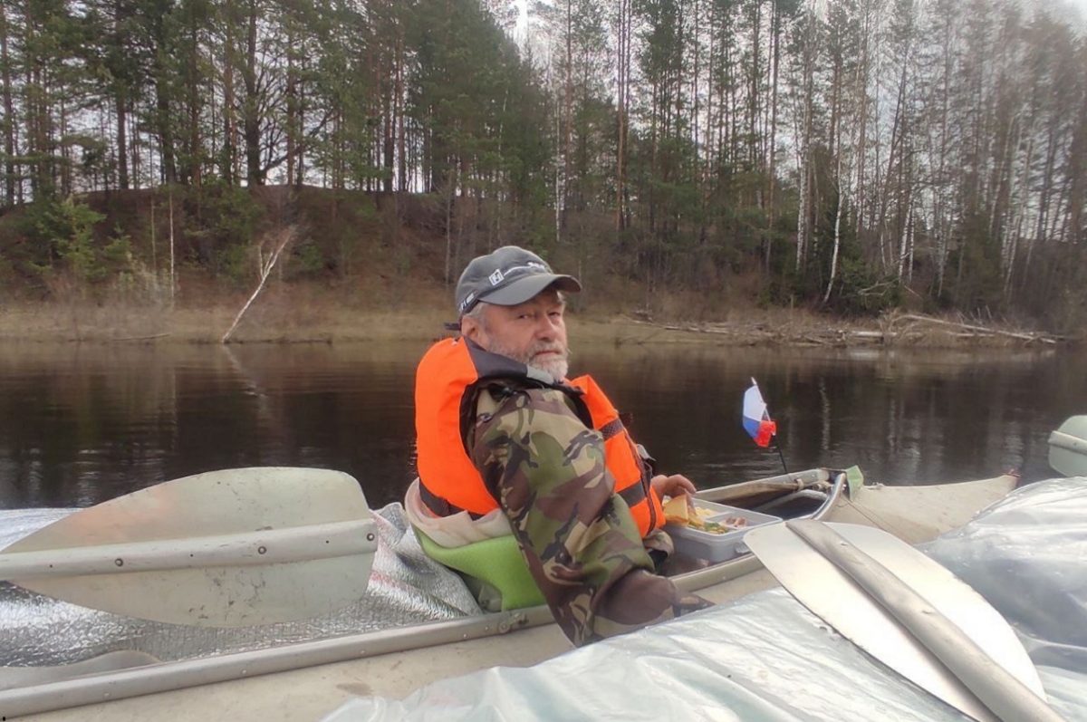 Любимый вид отдыха доктора – сплав по рекам севера Нижегородской области