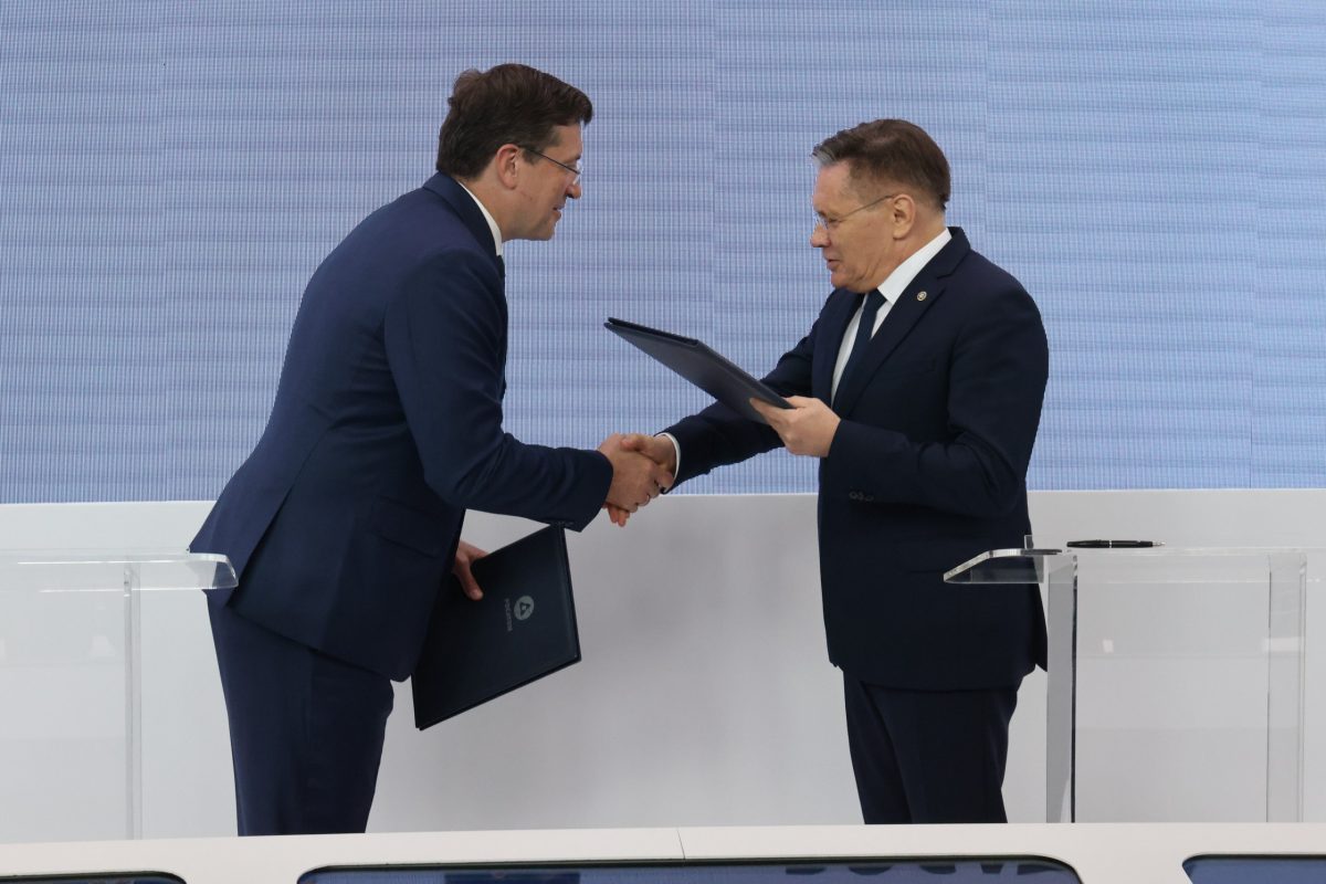 Глеб Никитин и Алексей Лихачев подписали соглашение о социальных инвестпроектах