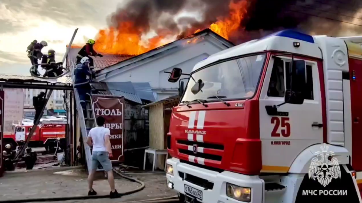 Пожар в Канавинском районе локализован на 450 квадратных метрах