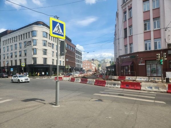 В Нижнем Новгороде временно перекроют участок улицы Алексеевской