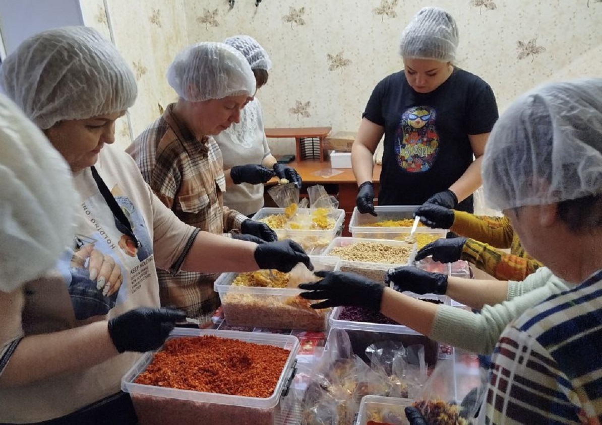 Нижегородские волонтеры рассказали, как приготовить сублимированные супы и каши
