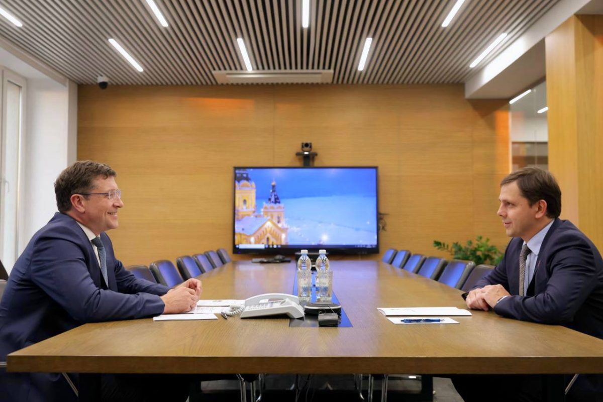 Глеб Никитин встретился с губернаторами Ульяновской и Орловской областей