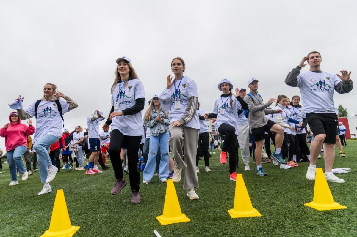 Региональный этап Всероссийского марафона «Земля спорта» прошёл в Семёнове