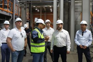 Юрий Станкевич посетил территорию особой экономической зоны «Кулибин»