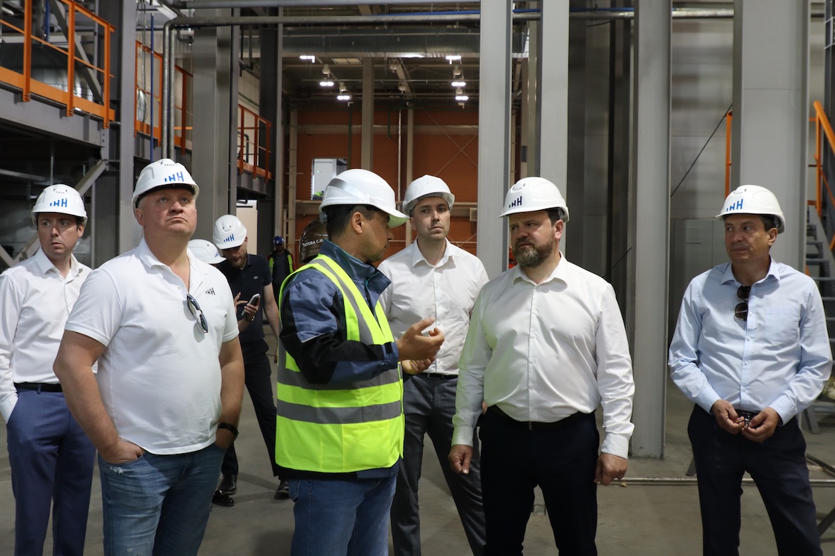 Юрий Станкевич посетил территорию особой экономической зоны «Кулибин»