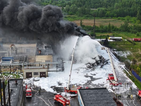 Открытое горение ликвидировано в промзоне Кстовского района