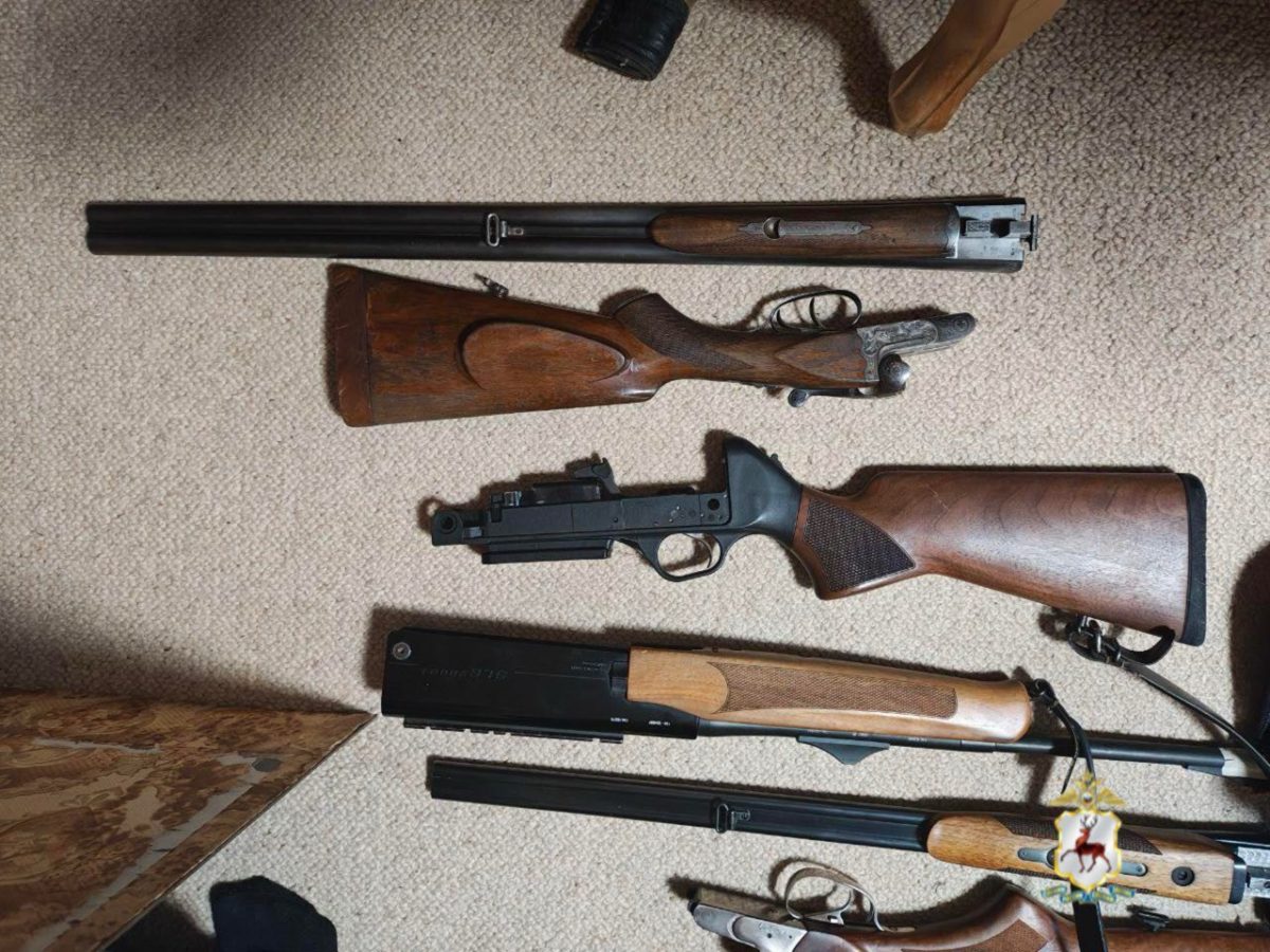 Незаконный схрон с оружием нашли полицейские в Городецком округе