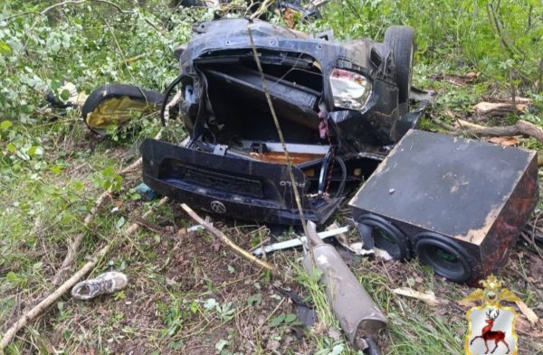 Три человека погибли в ДТП в Нижегородской области после столкновения с деревом