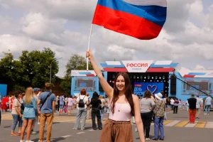 Опубликованы фото с празднования Дня России в Нижнем Новгороде