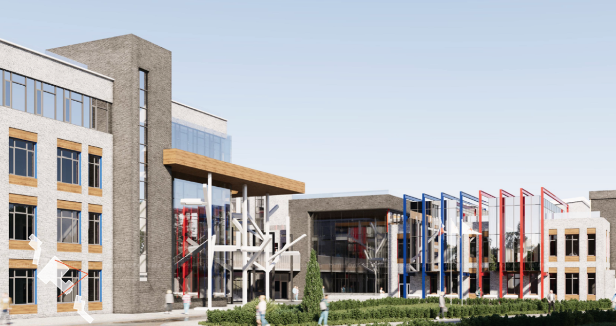 Опубликованы эскизы будущей школы для одаренных детей на Бору