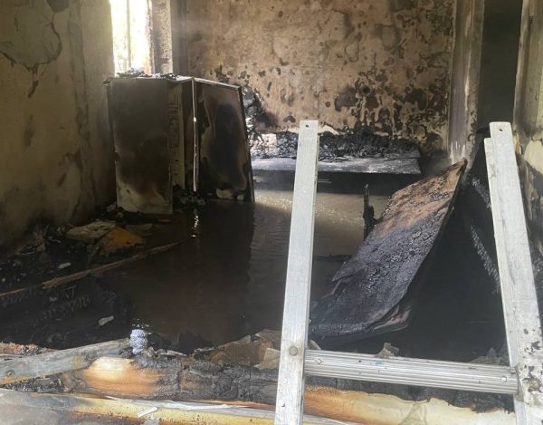 В Нижнем Новгороде пожарные эвакуировали 12 человек из горящей пятиэтажки