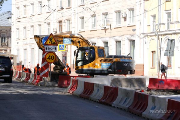 Нижегородцам рассказали, как идут работы по реконструкции трамвайных путей