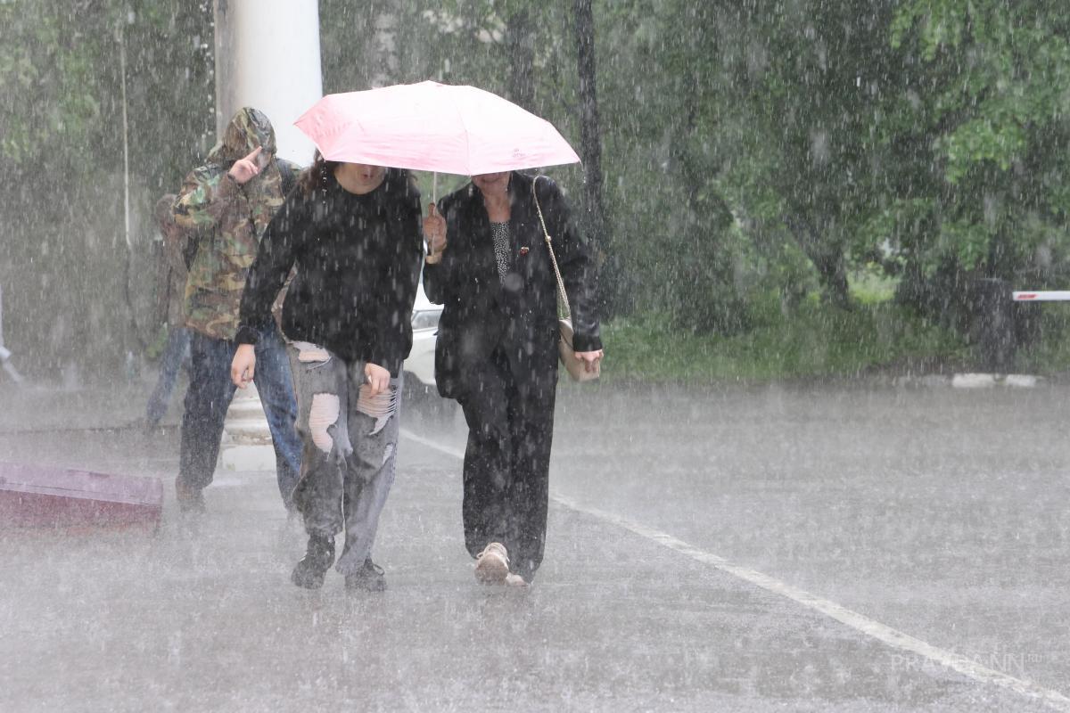 Нижегородцев ждет пасмурная и дождливая неделя