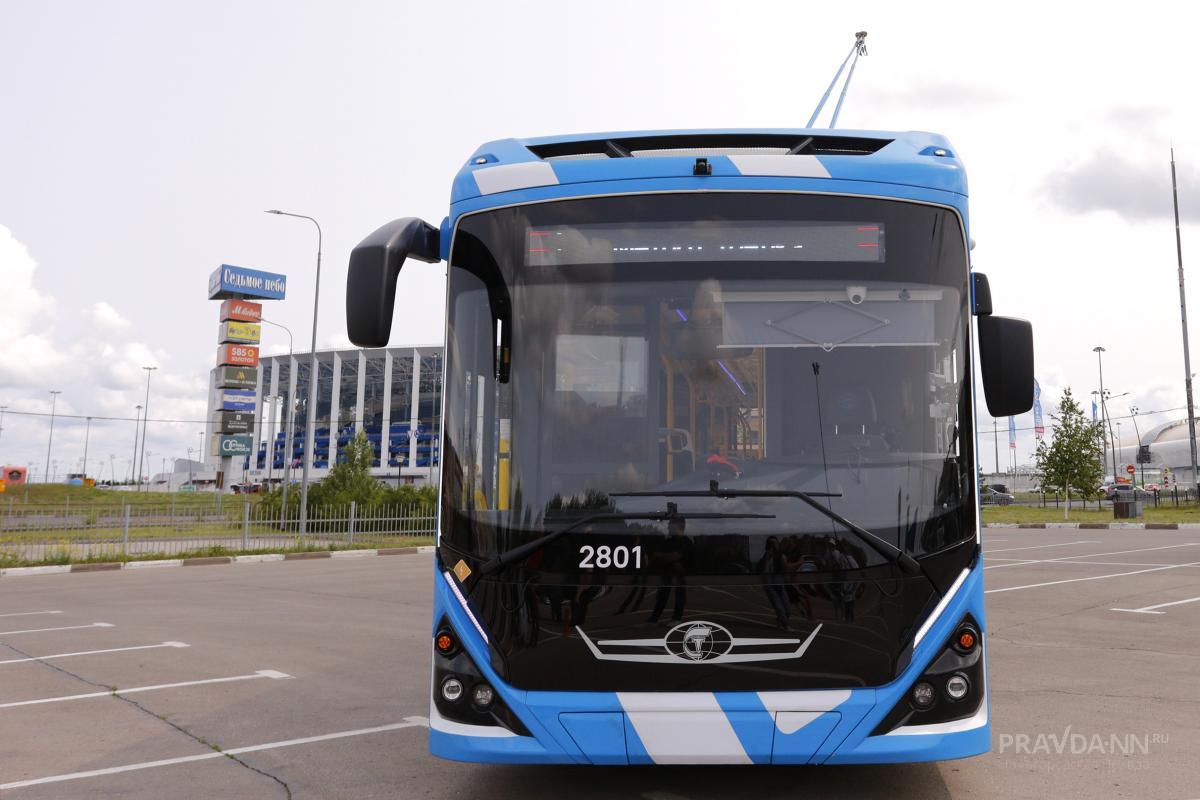 Запуск новых троллейбусов «Адмирал» и «Синара»