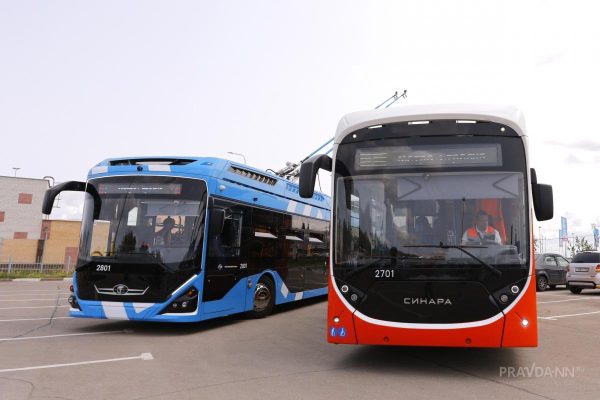 «Адмирал» и «Синара» запустили на новый троллейбусный маршрут № 1: смотрим фото