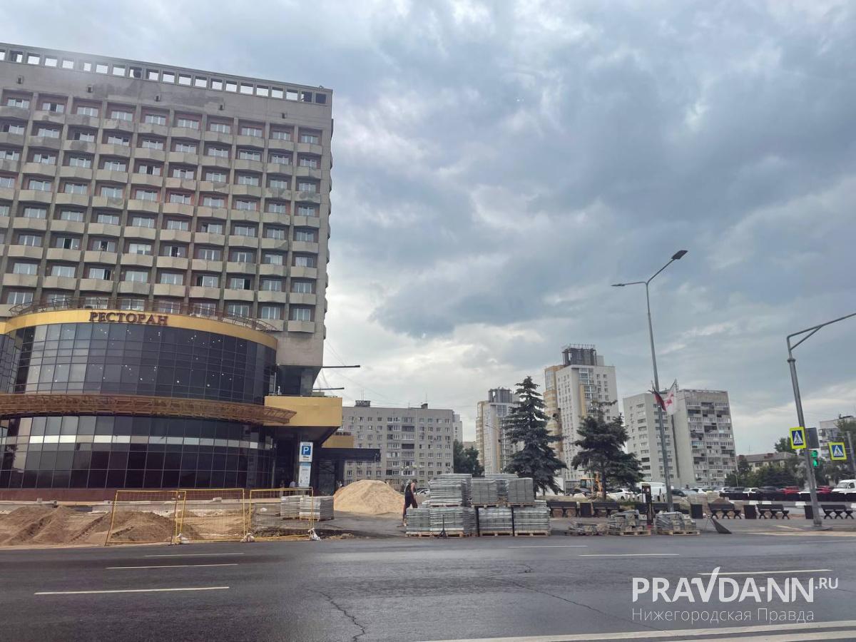 Территорию рядом с площадью Ленина благоустроят до конца июня