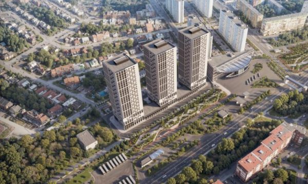 Минград опубликовал мастер-план жилого комплекса с ТЦ в Верхних Печерах