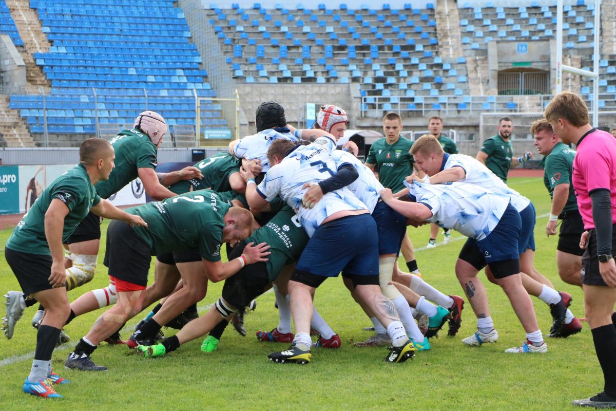 Регбисты дзержинского «Химика» выиграли в высшей лиге третий матч подряд