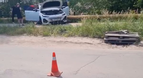 47-летняя женщина-пешеход погибла после столкновения двух автомобилей в Арзамасе