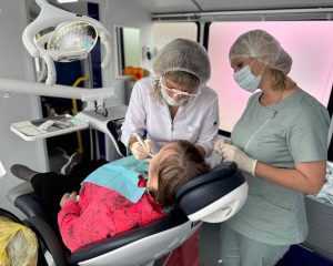 Специалисты «Поезда здоровья» оказали помощь детям с особенностями здоровья