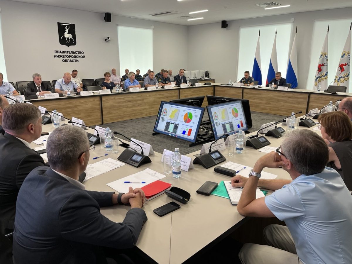 Петр Банников провел заседание комиссии по предупреждению и ликвидации ЧС