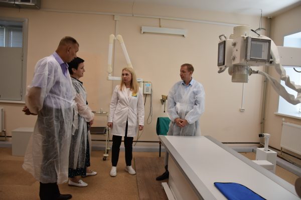 Андрей Чечерин проверил работу Большемурашкинской ЦРБ после модернизации