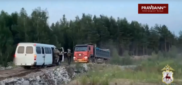 В Дзержинске накрыли незаконную добычу 10 тысяч тонн&nbsp;песка